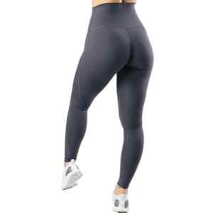 Mallas de yoga sin costuras a prueba de sentadillas medias deportivas de compresión de cintura alta transpirable entrenamiento gimnasio fitness correr pantalones mujeres - Product Image 5