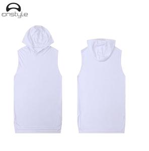 Débardeur d'été respirant à séchage rapide pour hommes, idéal pour la musculation en salle de sport, entraînement, sans manches, personnalisable avec logo, vêtement de sport performant - Product Image 4