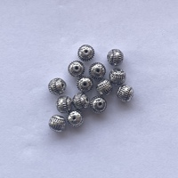 Anillas de Salto Tribales Hechas a Mano de Plata de Ley 925 de 8mm con Baño de Oro de 18K y Cuentas de Bali para Collar/Pendientes/Pulsera - Venta Online Alibaba 2026