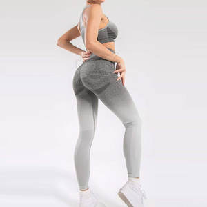 Ensemble de yoga au design personnalisé, prix de gros, ensemble de yoga à séchage rapide, meilleur matériel d'entraînement - Product Image 2