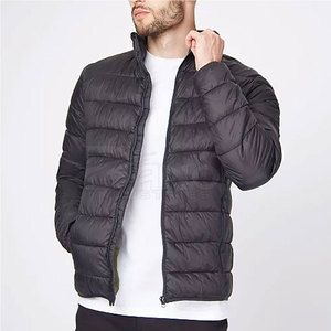 Chaqueta de Plumón para Hombre de Alta Calidad al Mejor Precio, con Cuello Alto, Fabricada en Poliéster, Color Liso, Chaqueta de Invierno en Oferta - Product Image 3
