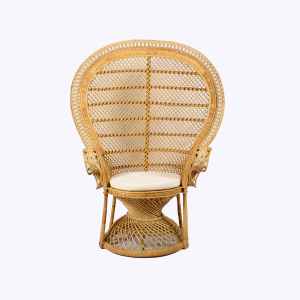 Chaise en rotin paon classique traditionnelle antique, faite à la main, pour l'intérieur/l'extérieur, nouvelle sortie pour le salon, meubles de maison - Product Image 2