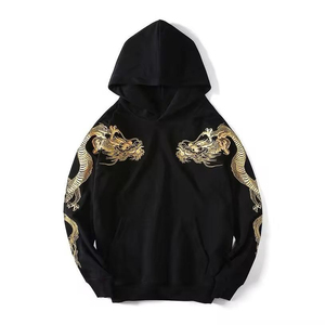 Latest <b>Designs</b> Men Embroidery Hoodies Custom Logo/Color 100% Cotton Winter Breathable Comfortable High Quality Anti-Wrinkle - Product Image 1