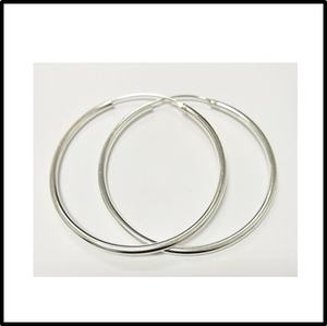 ต่างหูห่วง925เงินขนาดใหญ่กว่าออกแบบเครื่องประดับขายส่งโรงงานในประเทศไทย - Product Image 1