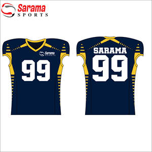 Uniforme de Football américain confortable et pas cher, prix bas personnalisé, nouvel uniforme américain à la mode - Product Image 1