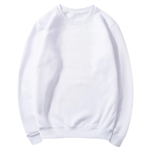 Premiум calidad cuello redondo sudadera 100% algodón polar transpirable cómodo personalizado impreso bordado Logo Top pulóver invierno - Product Image 5