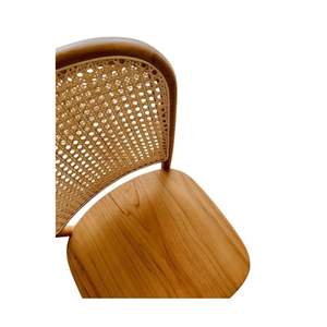 Silla de Comedor Moderna Minimalista de Madera Maciza Resistente para Apartamento, Hotel, Restaurante y Uso Comercial, Muebles de Interior - Product Image 5