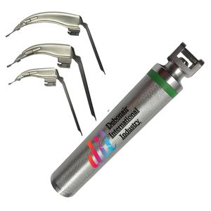 Laryngoscope à fibre optique à pointe flexible McCoy approuvé CE ISO taille adulte ensemble acier électrique classe I batterie amovible 1 an - Product Image 2