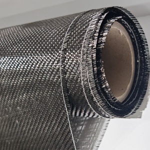 Tissu en fibre de carbone tissé étiré pour l'aérospatiale, l'automobile et le renforcement composite des jouets, tissu en fibre de carbone abrégé - Product Image 6