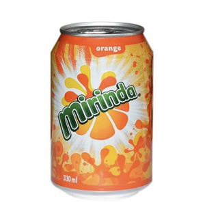 Latas de refresco carbonatado de naranja Mirinda de la mejor calidad 330ml/refrescos con sabor a naranja Mirinda 390ml - Product Image 4