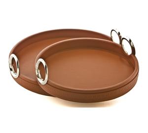 2025ถาดหนัง PU สำหรับตกแต่งโต๊ะวัสดุหนังยอดนิยมดีไซน์ใหม่ - Product Image 1