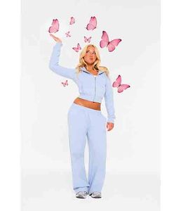 Traje Deportivo Bubble Borg Winter, Bordado, Largo, Ajustado, con Cierre, Color Azul Bebé - Product Image 1