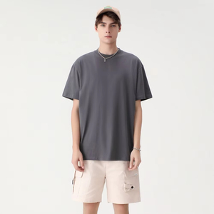 2025 Top Deal hommes haute qualité coton T-shirt 19 couleurs femmes blanc col rond t-shirts pour l'impression T-shirt pour hommes - Product Image 1