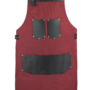 Tabliers en cuir de vachette Vintage de haute qualité pour hommes/Tabliers en cuir léger pour hommes sur mesure à vendre - Product Image 2