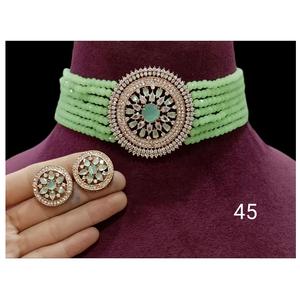 Fournisseur indien Les bijoux élégants de Kundan pour l'occasion de festival et l'usage quotidien sont disponibles au prix d'exportation - Product Image 1
