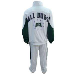 Conjunto Deportivo Personalizado con Forro de Malla Transpirable, Sudadera con Cremallera y Diseño de Parches a Juego, Chándal Urbano Unisex para Hombre - Product Image 2