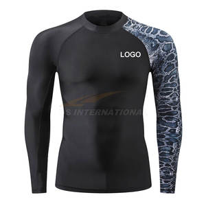 Protector de erupción de alta calidad hecho a medida para hombres último estilo logotipo OEM personalizado para hombres protectores de erupción ropa deportiva duradera de secado rápido - Product Image 5