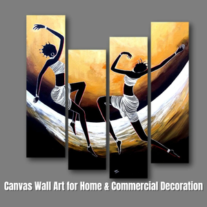 Toile murale imprimée UV pour la décoration de la maison et commerciale, peinture sur toile moderne pour café, boutique, exposition et salle d'exposition - Product Image 3