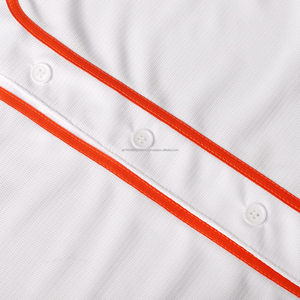 Camiseta de béisbol de buena calidad, las mejores ventas, diseño personalizado, camiseta de béisbol multicolor, camisetas del equipo de béisbol, precio razonable, OEM - Product Image 6