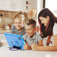 Housse et étui pour tablette Pritom EVA B10K-M10 10 pouces 1280*800 IPS 3 Go de RAM + 64 Go de ROM Tablettes éducatives pour enfants