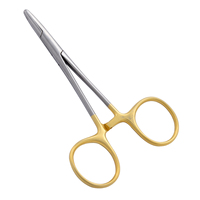 Private Label Hoge Kwaliteit Roestvrij Staal Hemostatische Mug Forcep Recht 9Cm Vissen Forceps Chirurgische Instrumenten