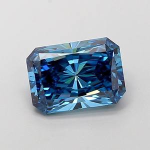 เพชรแล็บโกรนสีฟ้าสดใส 2.55 กะรัต เกรด VS1 สำหรับทำเครื่องประดับ - Product Image 2
