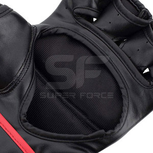 Guantes de MMA de alta calidad para entrenamiento, sparring, kickboxing, Muay Thai y artes marciales Guantes de MMA de PU duraderos - Product Image 6