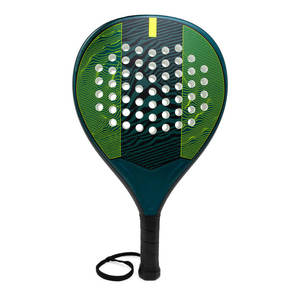 Raquettes de padel 3K unisexes de haute qualité, professionnelles, 100 % carbone, face souple, écologiques, légères, durables - Product Image 1