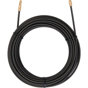 CABERE 20m Cable Espiral Retráctil Quadroflex de Acero de 4mm para Gestión de Cables con Ojal y Cabezal de Búsqueda - Product Image 1