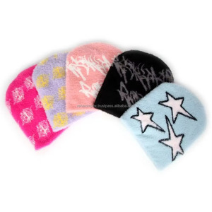 Premium Acrylic Winter <b>Beanies</b> with Custom Logo | Breathable & <b>Waterproof</b> Unisex Hats for Beach & Travel - Product Image 2