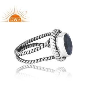 แหวนพลอยโมรามอสธรรมชาติทำจากเงินสเตอร์ลิง925อัญมณีเครื่องประดับออกแบบได้ตามต้องการของขวัญสำหรับผู้หญิงสำหรับผู้หญิง - Product Image 3