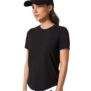 Compra camisetas de moda de alta calidad, suaves, transpirables, de verano, nuevas, con control de abdomen y moldeadoras de cintura, de manga corta. - Product Image 5