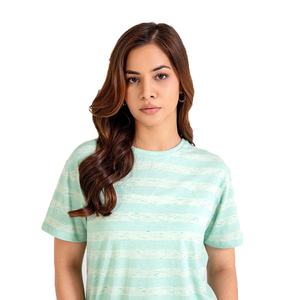 Nuevo diseño personalizado para mujer camiseta de gran tamaño 100% algodón suelta ajuste impreso camiseta para verano trajes casuales fiestas y uso diario - Product Image 5