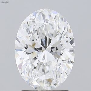 E Color VS2ขนาดความชัดเจน1.81Ct ขัดเงา Labgrown เพชรรูปไข่ HPHT-CVD เครื่องประดับเพชรเพชรหลวม - Product Image 2