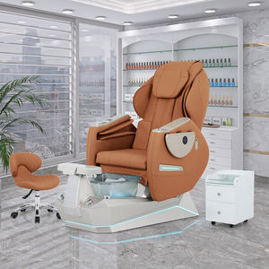Nouveau modèle 2026 Kangmei : Mobilier de <span class=keywords><strong>salon</strong></span> de manucure personnalisé, fauteuil de pédicure professionnel de luxe moderne avec spa pour les pieds sans tuyauterie et massage par remous - Product Image 1