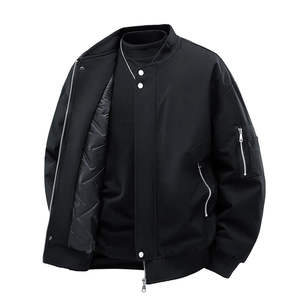 Nouvelle veste universitaire respirante 2026, col montant, logo frontal, grande taille, légère, en polyester imperméable, couleur unie, pour la chasse printanière - Product Image 6