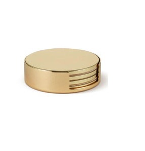 Sous-verre en métal de luxe avec meenakari pour les cadeaux de mariage indiens traditionnels, la décoration de la maison, la table à manger, la cuisine, accessoire - Product Image 3