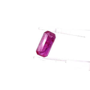 Rubis naturel du Mozambique non traité, octogonal, 1,78 ct, pierre précieuse en vrac pour la fabrication de bijoux, rouge rose, taille coussin, émeraude, forme poire - Product Image 2