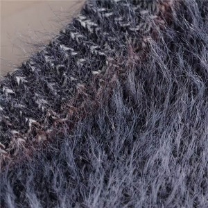 Pull d'hiver en tricot moelleux à manches longues sur mesure en gros pour femmes 100% laine de haute qualité respirant - Product Image 4