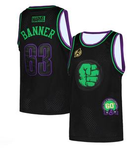 Chaleco Deportivo Transpirable de Baloncesto para Niños y Adultos, Diseño de Hulk de Marvel, Secado Rápido, Cómodo y a la Moda, Gran Venta de Verano 2025 - Product Image 1