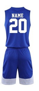 Uniforme de basket-ball réversible pour homme Chemise de tir avec fonction de séchage rapide Qualité personnalisée Tendance Design Comprend un sac à dos - Product Image 3