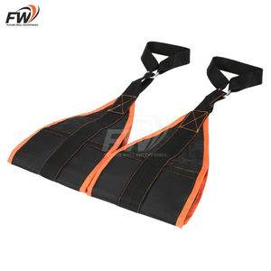 Sangles de suspension Ab Sling pour entraînement musculaire des bras et des jambes, levage en suspension, musculation, néoprène léger - Product Image 1