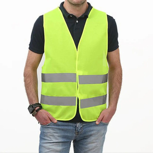Vente en gros OEM vêtements réfléchissants pour la sécurité routière gilet de sécurité extérieur pour la course à pied cyclisme sport gilet haute visibilité gilet - Product Image 1