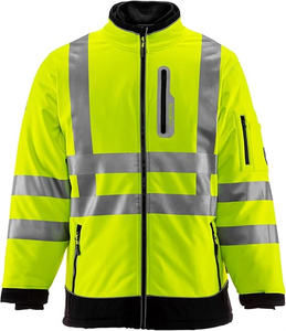 Hivis เสื้อแจ็กเก็ตผู้ชาย, เสื้อแจ็คเก็ตผู้ชายผ้ายืดสีทูโทนรีไซเคิล - Product Image 6