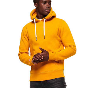 Fabricant OEM Sweat à capuche en molleton de coton mélangé uni pour hommes, épaules tombantes, impression numérique pour la saison d'automne - Product Image 1