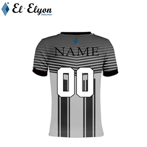 Camisetas de Fútbol Personalizadas para Adultos Unisex, Manga Corta, 100% Poliéster, Sin Costuras, Transpirables, Ligeras, Antibacterianas, de Secado Rápido - Product Image 3
