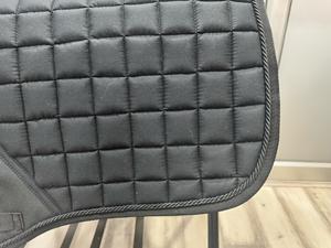 High Demand Black Cotton Saddle Pad with Customized Logo and Size Quality <b>Lining</b> <b>Fabric</b> Low Priced in India - Product Image 2