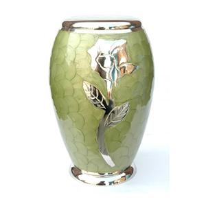 Urne pour cendres humaines adultes Urne commémorative en laiton de style américain durable pour les funérailles - Product Image 6