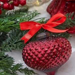 Adornos navideños multiacabados hechos a mano, adornos colgantes, decoración de Festival en forma de bola para árboles caseros, caja de plástico empaquetada - Product Image 3