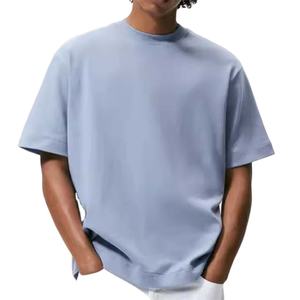 T-shirt d'été de qualité supérieure au néon impression personnalisée et Logo vente chaude vêtements de sport pour hommes chemise lavage à l'acide t-shirts unisexes - Product Image 1